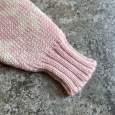 画像6: ALL OVER NORDIC PATTERN COLOR KNIT SWEATER / Ladies M(L) (6)