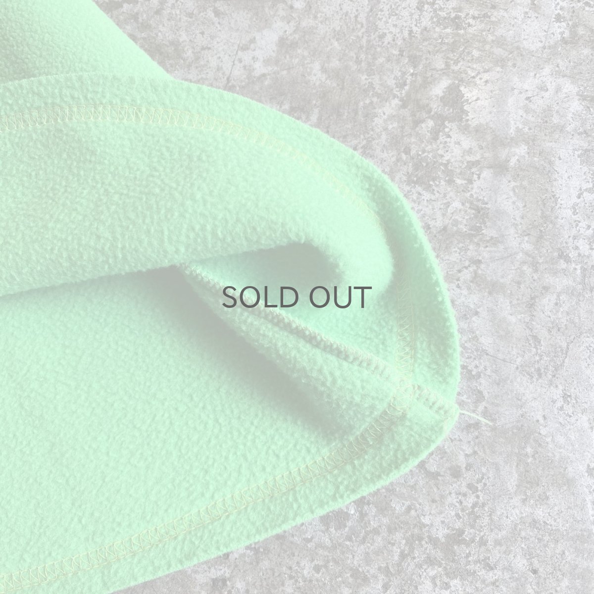 画像6: GREEN COLOR MERMAID DESIGN FLEECE SKIRT / W21~W32 (6)