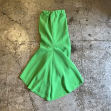 画像3: GREEN COLOR MERMAID DESIGN FLEECE SKIRT / W21~W32 (3)