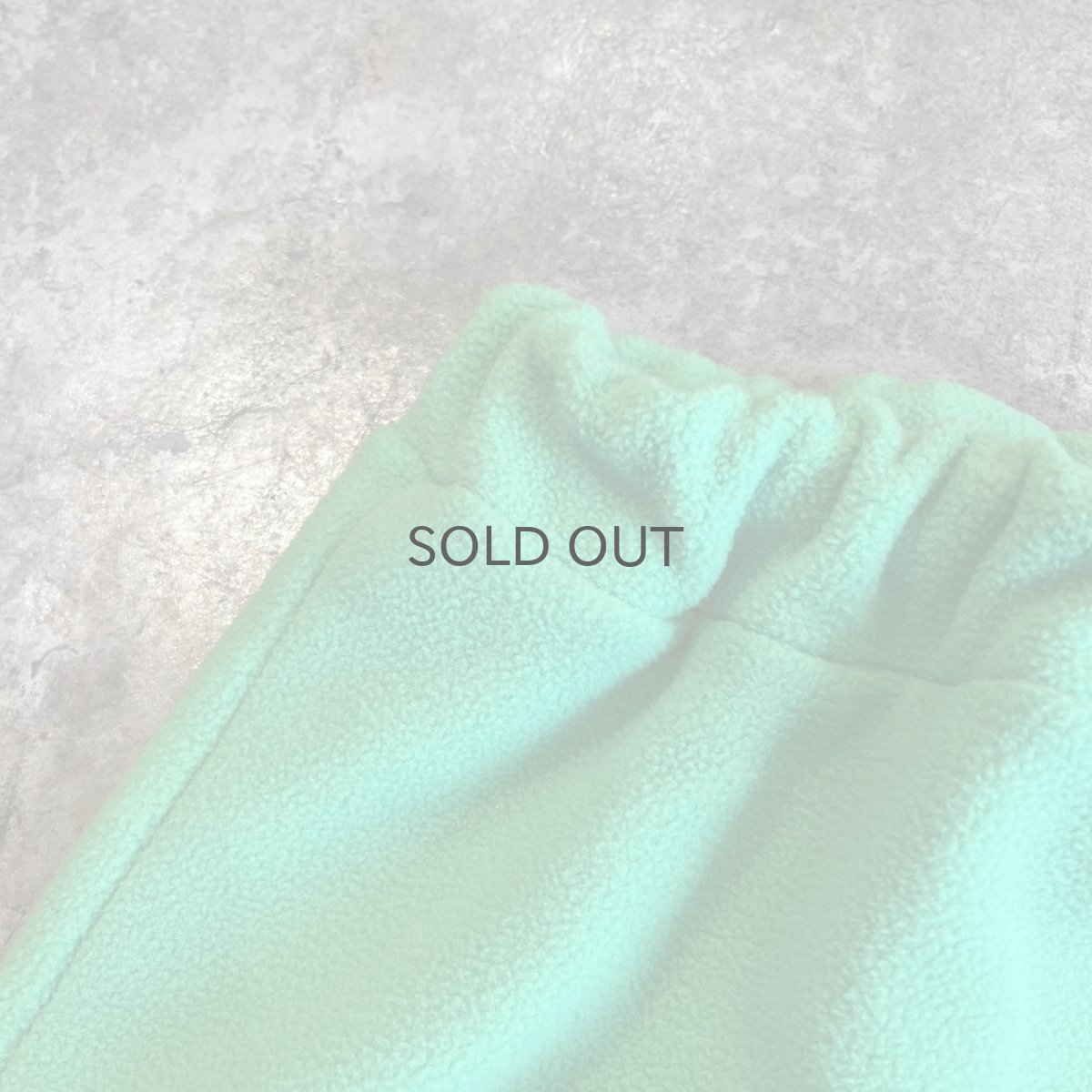 画像9: GREEN COLOR MERMAID DESIGN FLEECE SKIRT / W21~W32 (9)