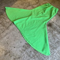 画像5: GREEN COLOR MERMAID DESIGN FLEECE SKIRT / W21~W32 (5)