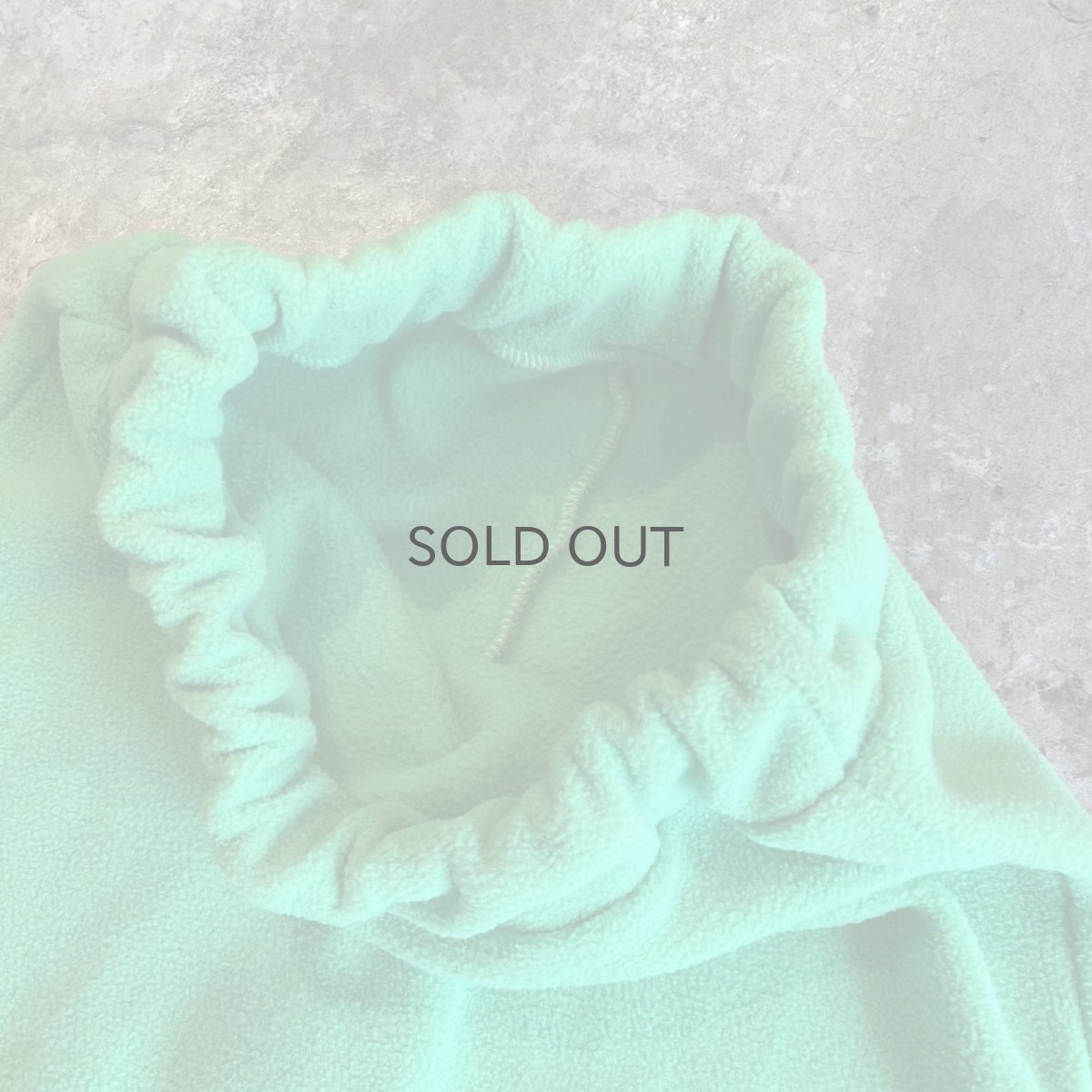 画像8: GREEN COLOR MERMAID DESIGN FLEECE SKIRT / W21~W32 (8)