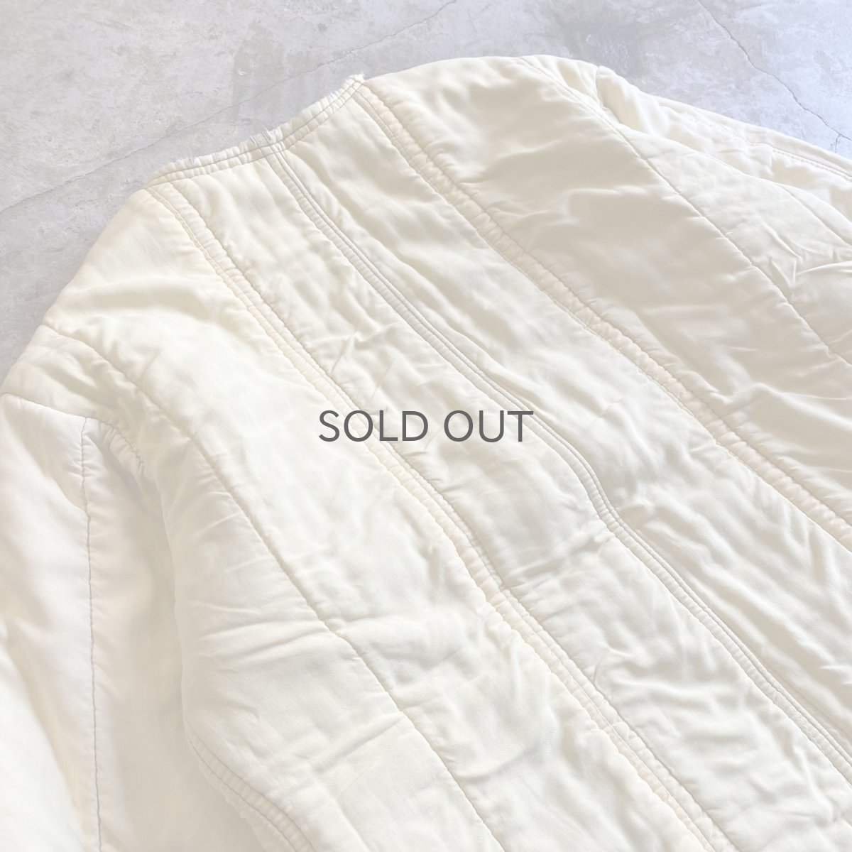 画像10: MILITARY COLOR LINER DESIGN JACKET / Ladies M (10)