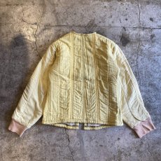 画像2: MILITARY COLOR LINER DESIGN JACKET / Ladies M (2)
