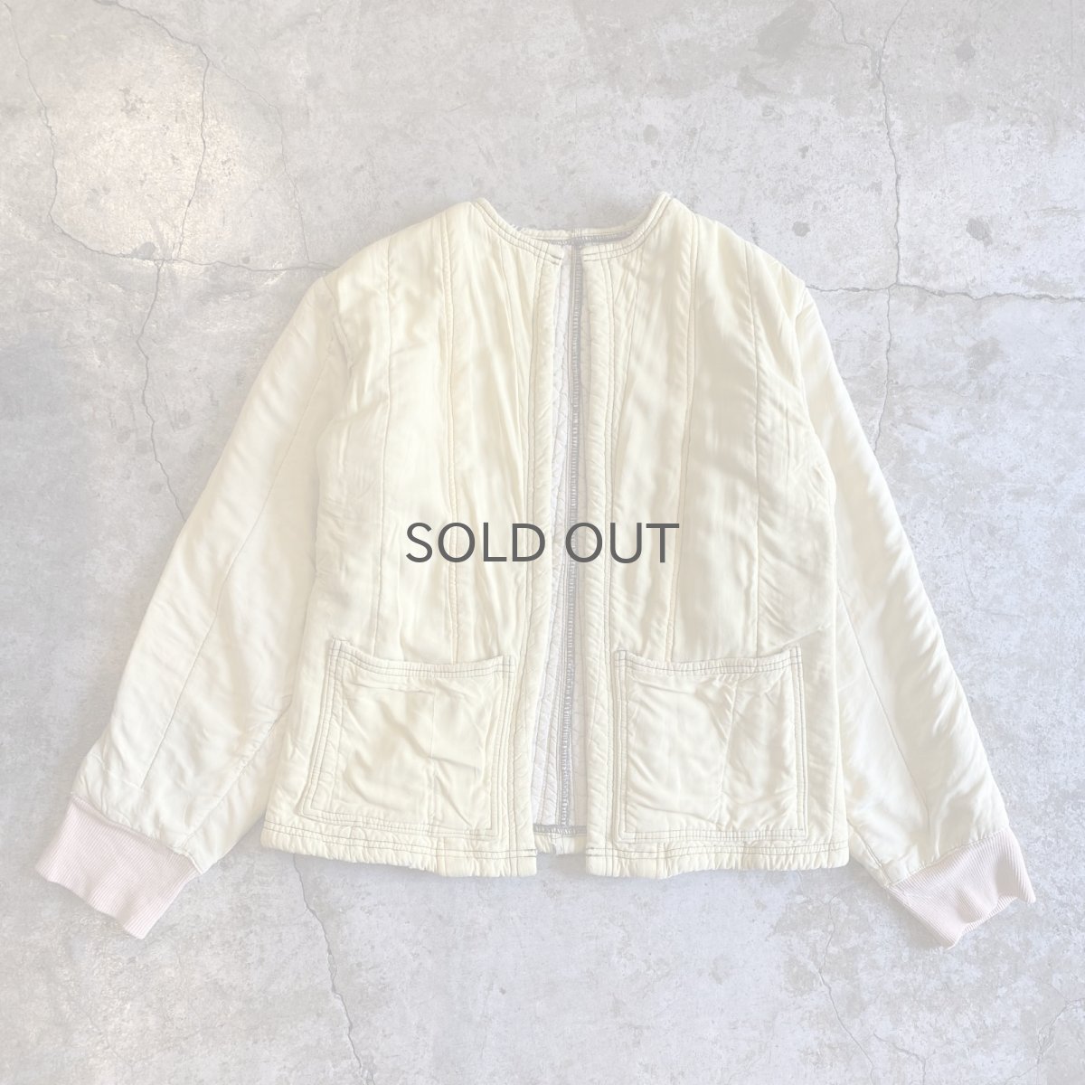画像1: MILITARY COLOR LINER DESIGN JACKET / Ladies M (1)
