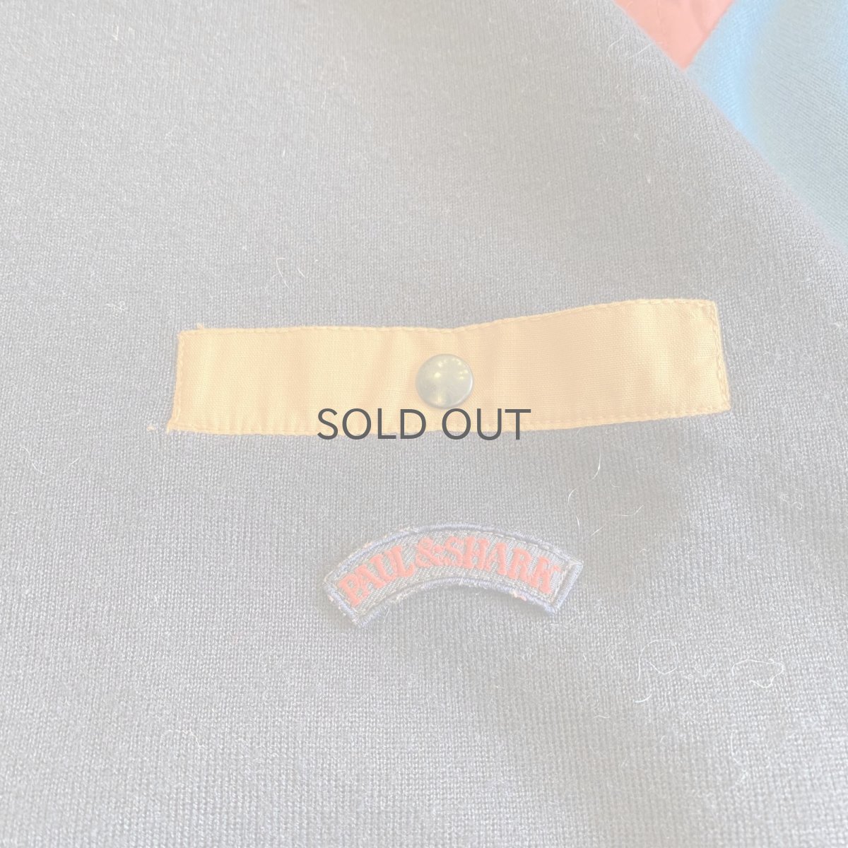 画像10: YACHTING SHOULDER QUILTING COLOR SPORTS SWEATER / Ladies L / MADE IN ITALY (10)