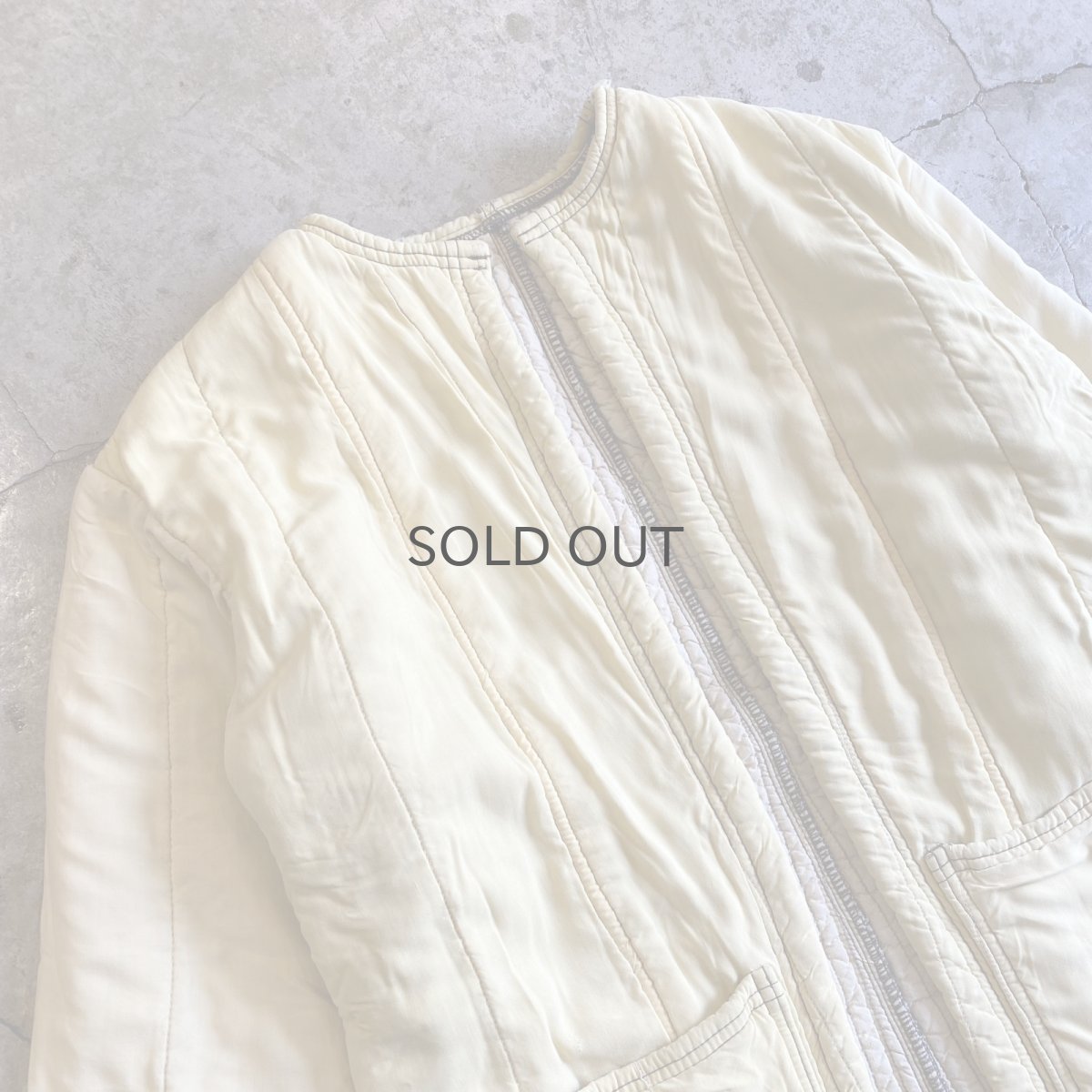 画像3: MILITARY COLOR LINER DESIGN JACKET / Ladies M (3)