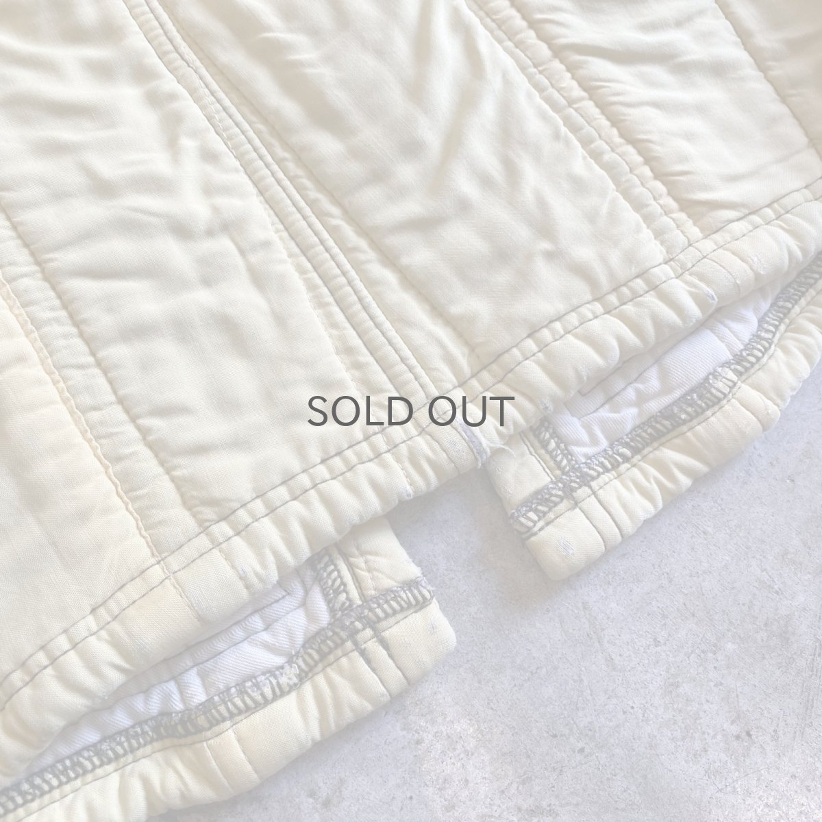 画像11: MILITARY COLOR LINER DESIGN JACKET / Ladies M (11)