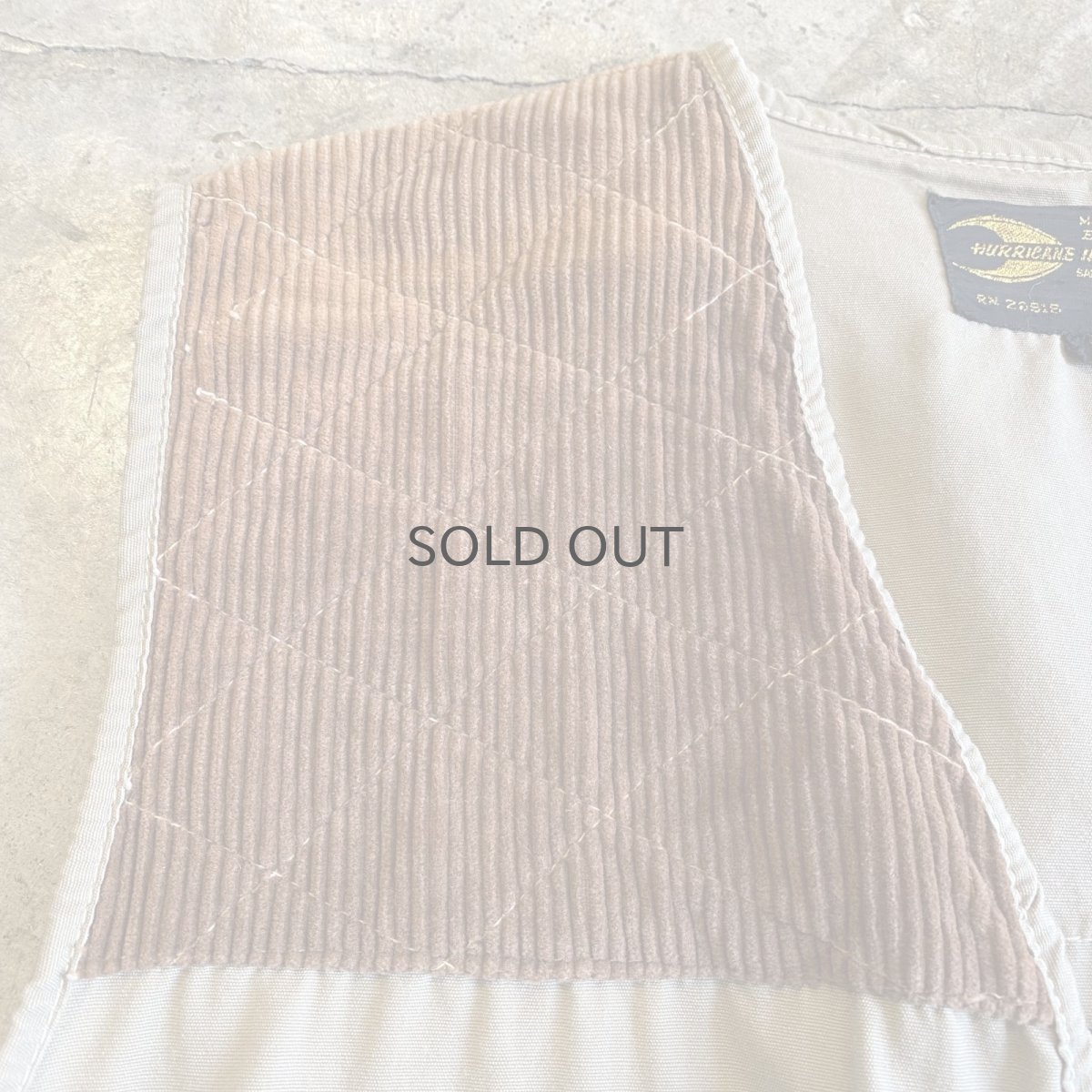 画像6: BACK POCKET DESIGN POINT CORDUROY HUNTING VEST / Ladies M (6)