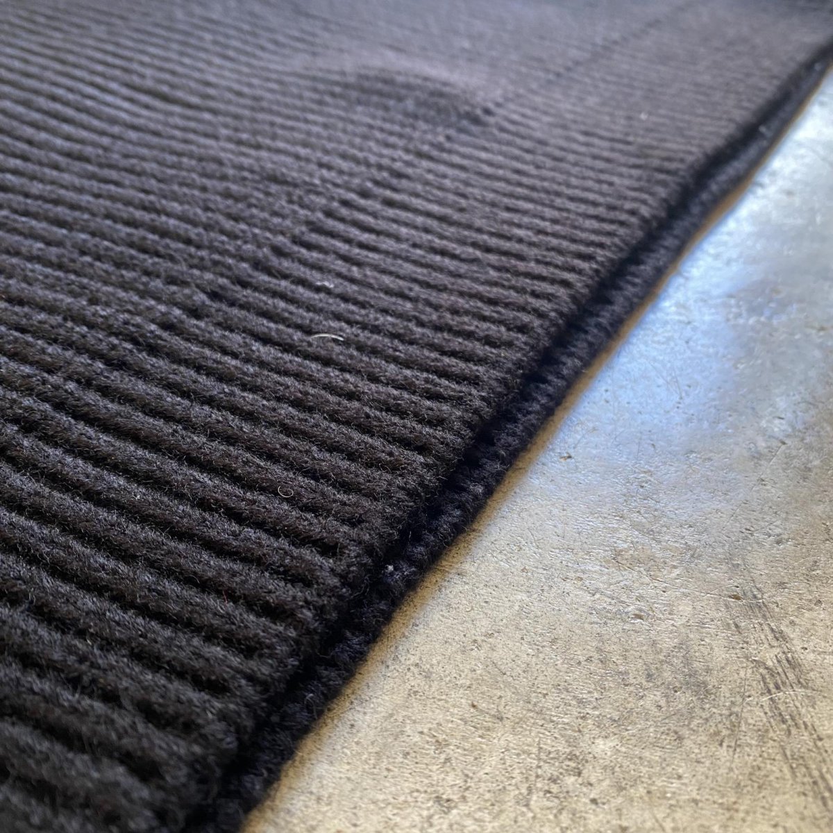 画像11: HALF ZIP DESIGN RIB DESIGN KNIT SWEATER / Ladies L (11)