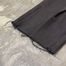 画像8: 【Wiz&Witch】"DIRTY BEAUTIFUL" BACK AFGHAN SKIRT DENIM PANTS / W32 (8)