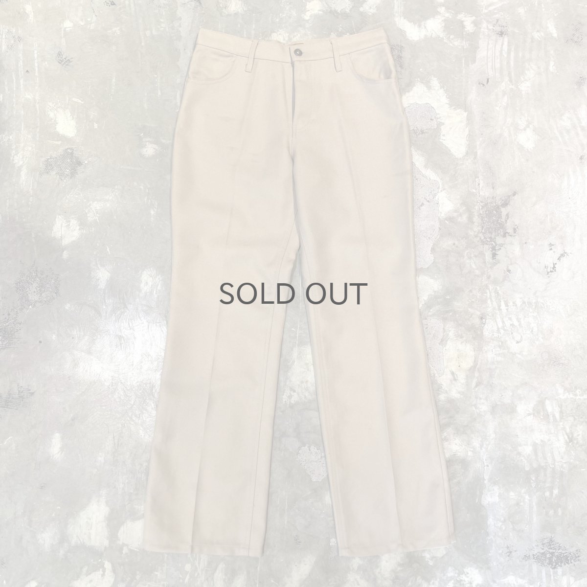 画像2: BACK SCORPION EMBROIDERY STRAIGHT SLACKS / W31 (2)