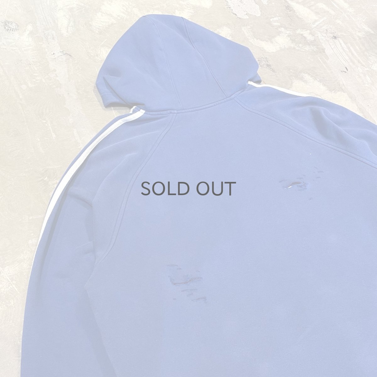 画像9: 【adidas】LOGO CRASH DAMAGE HOODIE SWEAT / Mens XL (9)