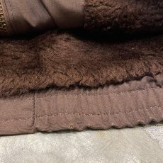 画像8: 70's BOA LINER ZIP UP HI-NECK JACKET / Mens L (8)