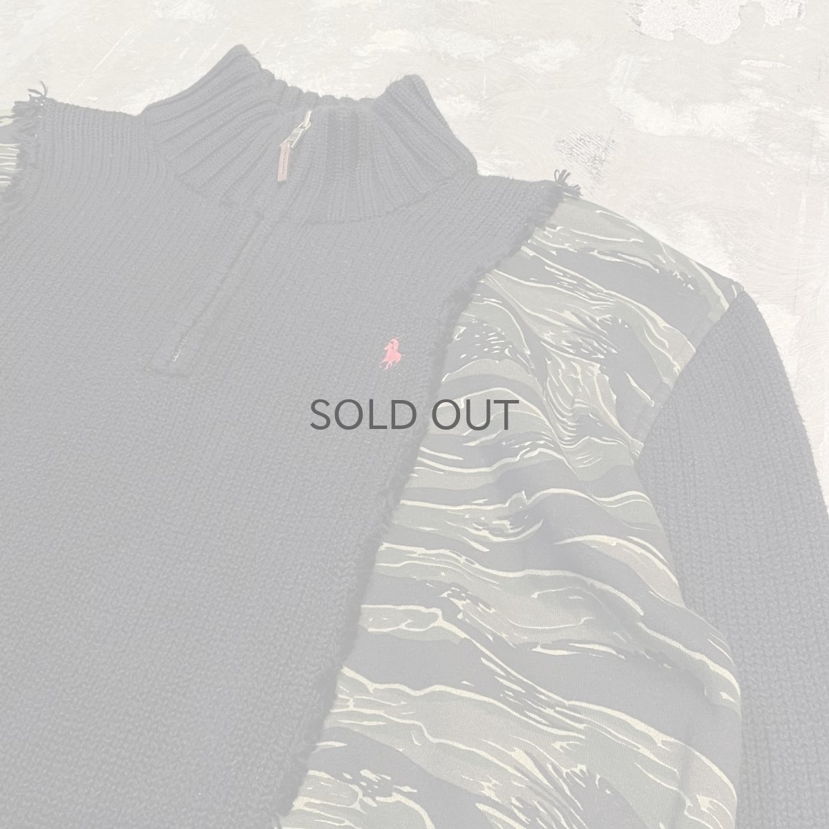 画像4: 【Wiz&Witch】"UNITED" ~RALPH LAUREN~ TWO FACE KNIT SWEATER / OS (4)