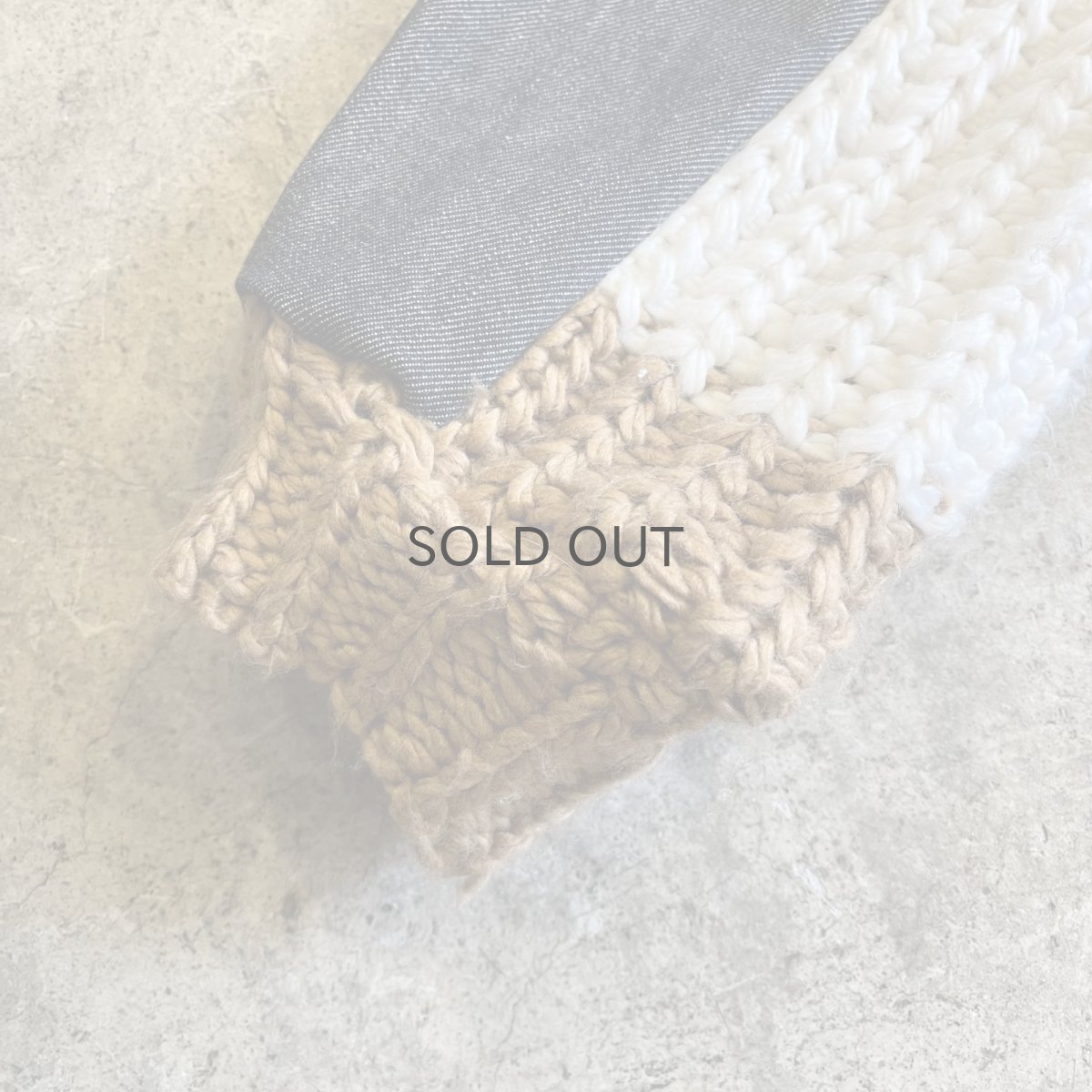 画像8: 【Wiz&Witch】"UNITED" KNIT×DENIM JACKET / OS (8)