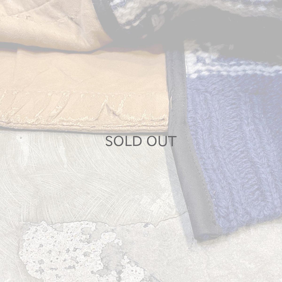 画像8: 【Wiz&Witch】"UNITED" NATIVE KNIT × SUEDE JACKET / OS (8)