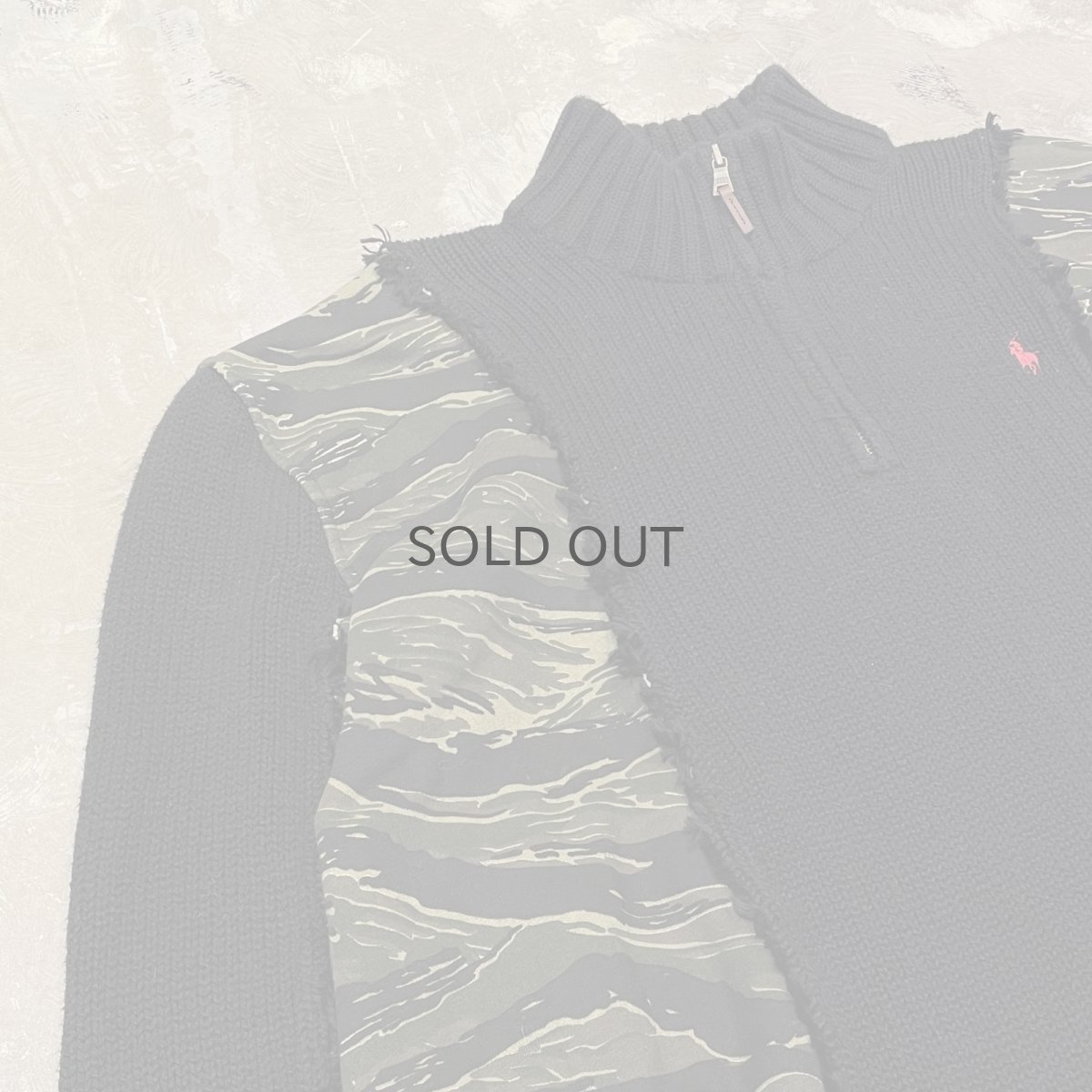 画像3: 【Wiz&Witch】"UNITED" ~RALPH LAUREN~ TWO FACE KNIT SWEATER / OS (3)