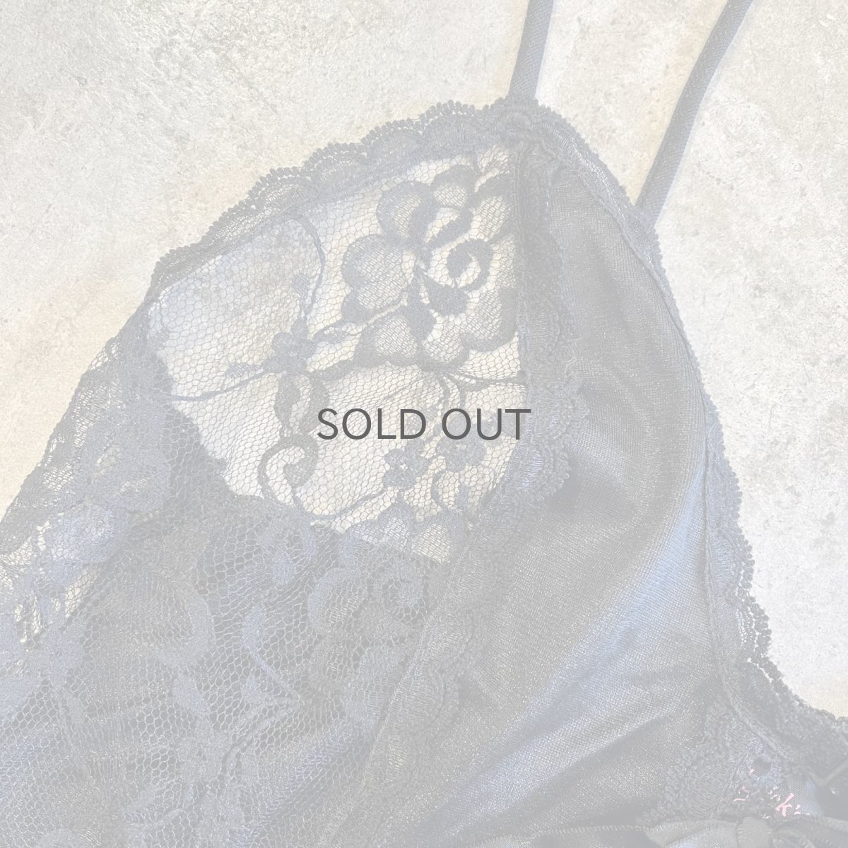 画像6: SIDE LACE FRONT LACE UP RIBBON DESIGN SHORT LINGERIE  / Ladies XS(S)  / MADE IN USA (6)