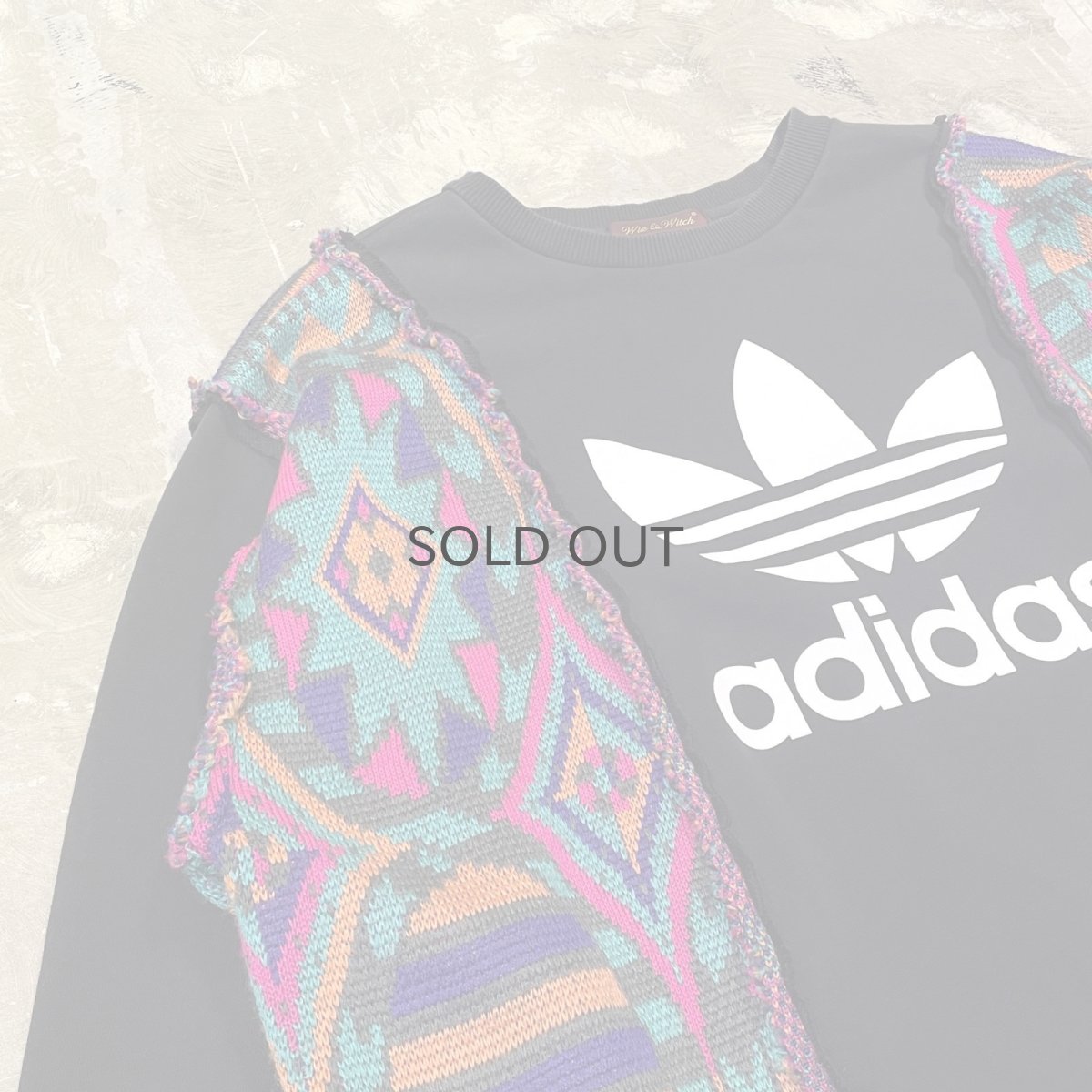 画像3: 【Wiz&Witch】"UNITED" SPORTY TWO FACE SWEATER / OS (3)