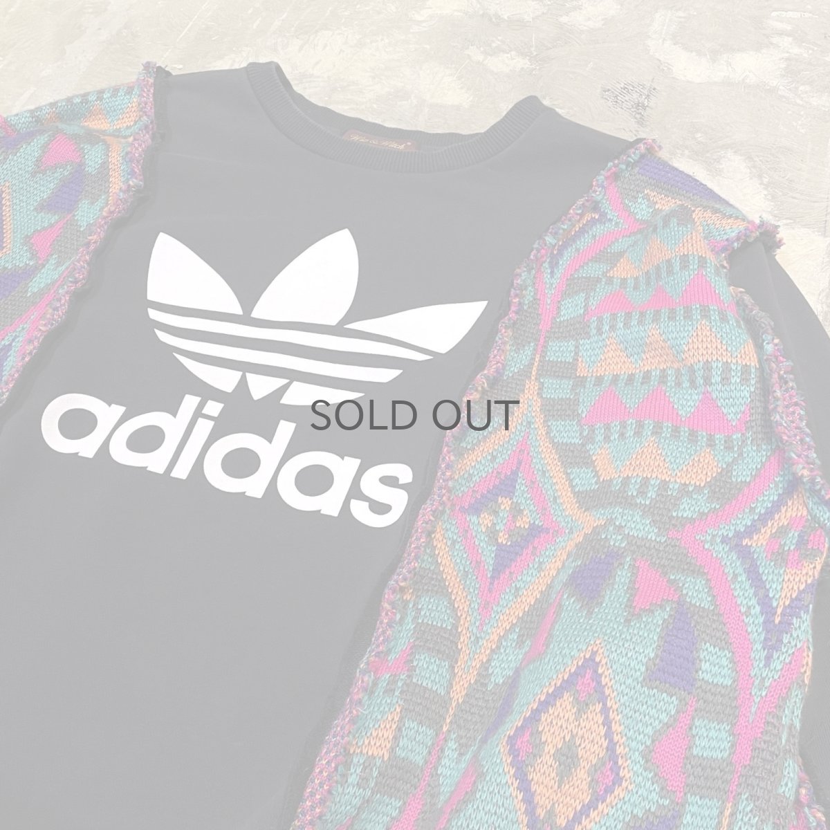 画像4: 【Wiz&Witch】"UNITED" SPORTY TWO FACE SWEATER / OS (4)