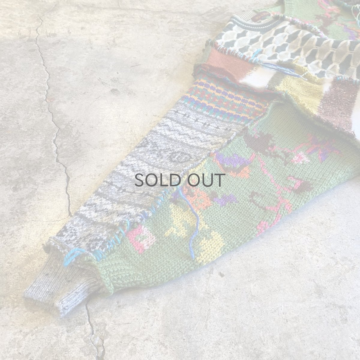 画像7: 【Wiz&Witch】"UNITED" DECORATIVE KNIT / OS (7)