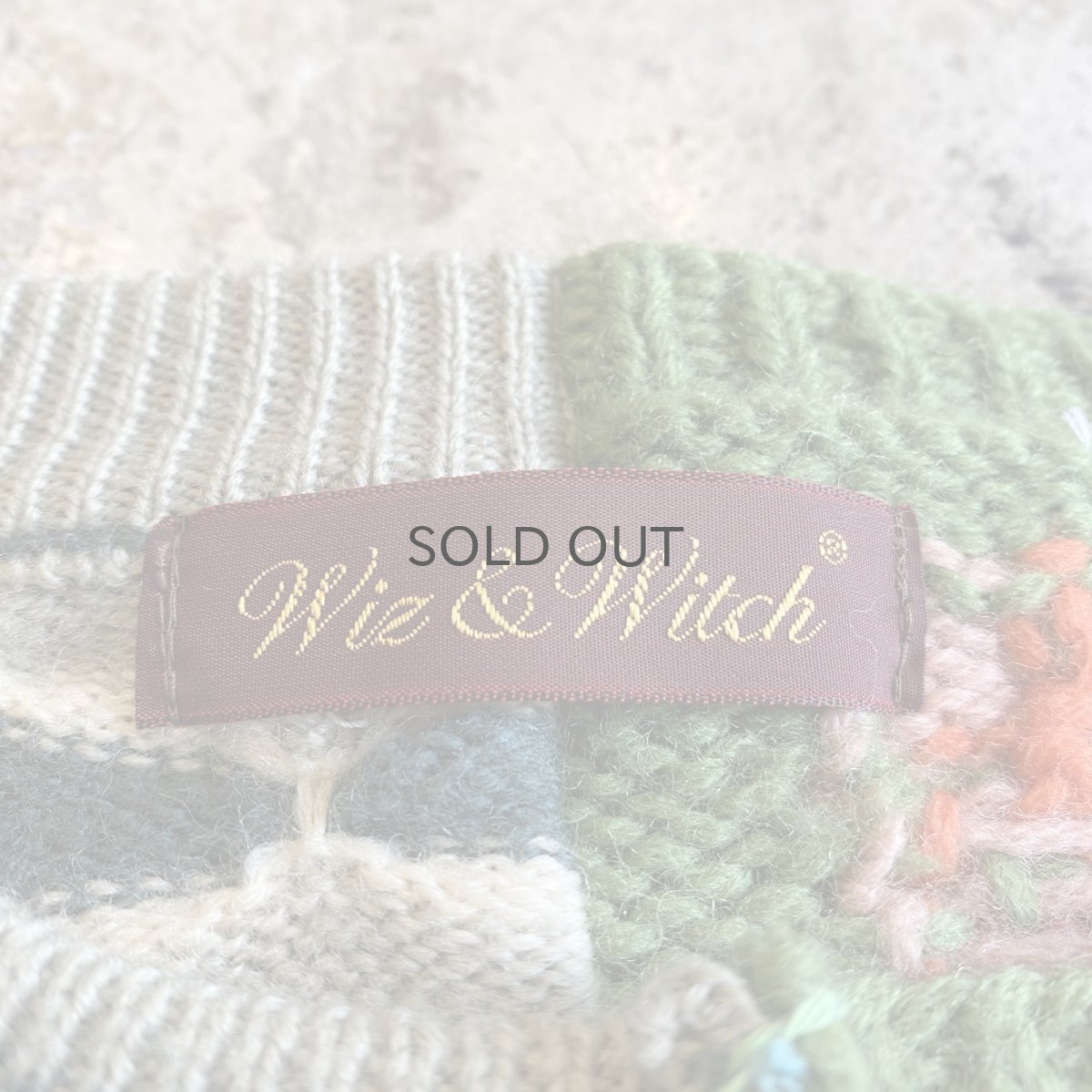 画像12: 【Wiz&Witch】"UNITED" DECORATIVE KNIT / OS (12)