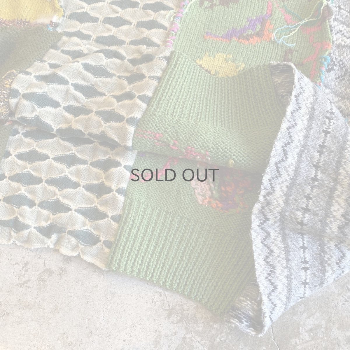 画像10: 【Wiz&Witch】"UNITED" DECORATIVE KNIT / OS (10)