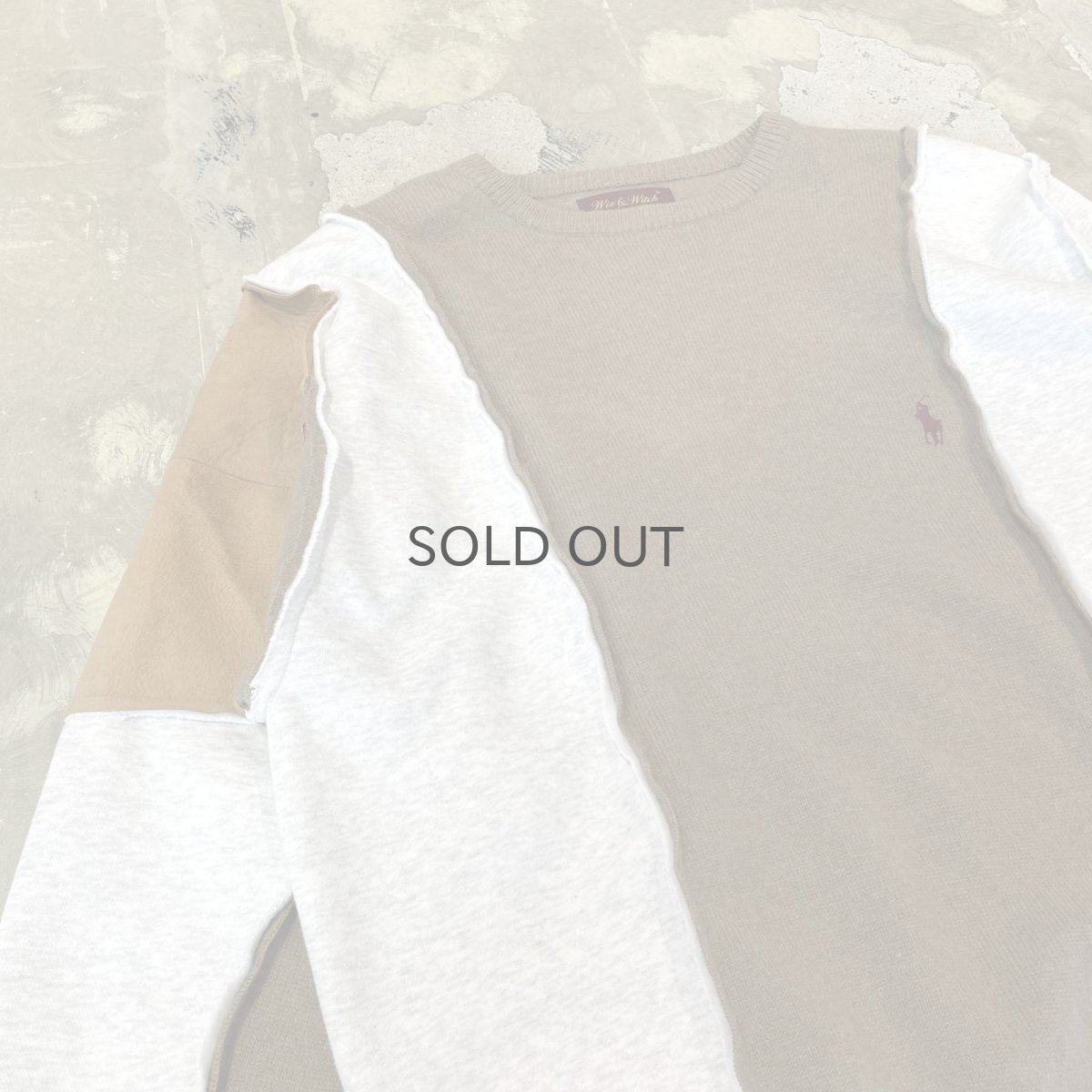 画像3: 【Wiz&Witch】"UNITED" THREE FACE SWEATER / OS (3)