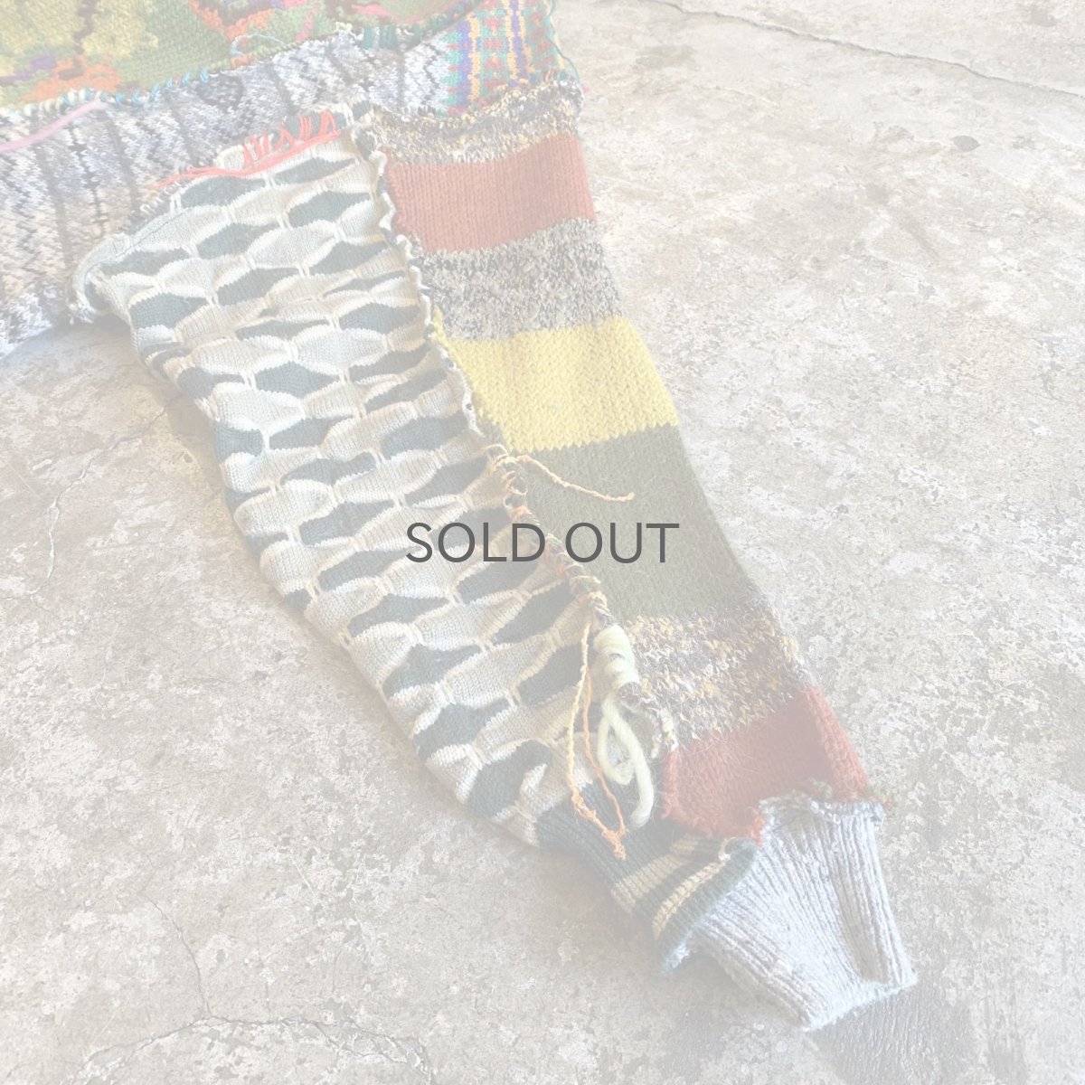 画像8: 【Wiz&Witch】"UNITED" DECORATIVE KNIT / OS (8)