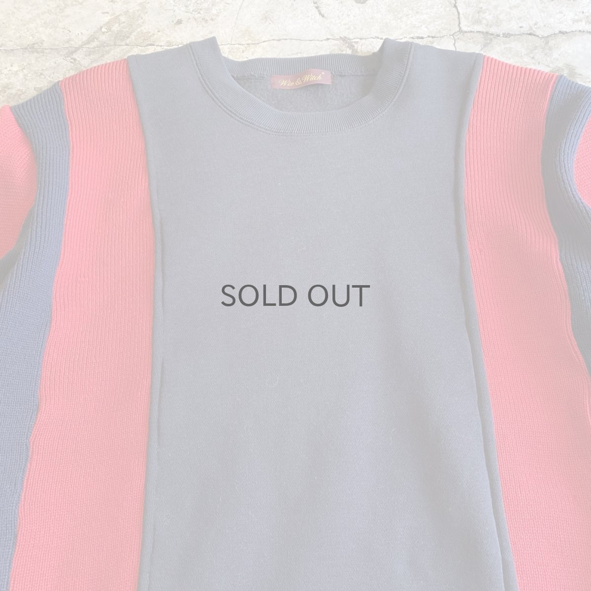 画像4: 【Wiz&Witch】"UNITED" TWO FACE KNIT SWEATER / OS (4)