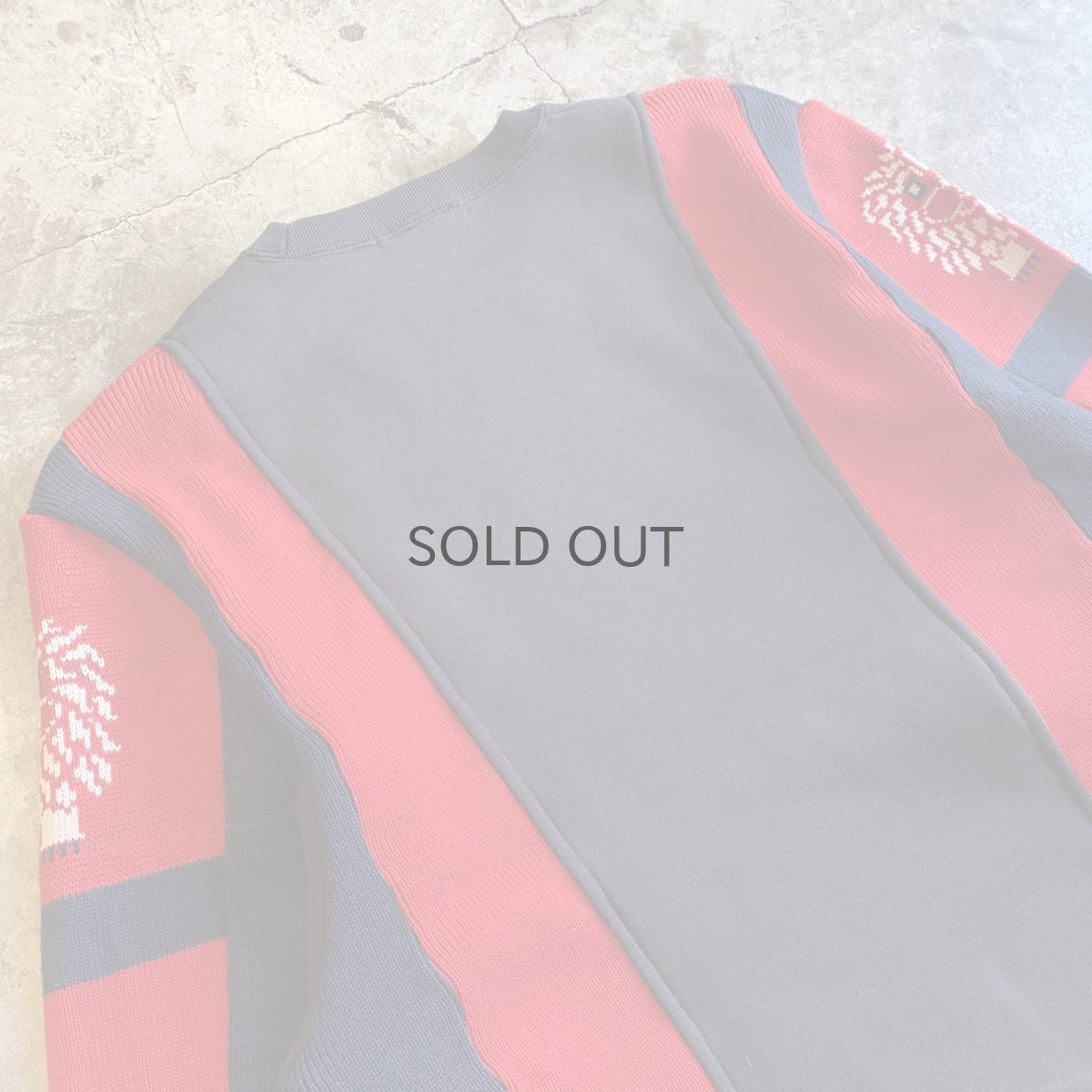 画像8: 【Wiz&Witch】"UNITED" TWO FACE KNIT SWEATER / OS (8)