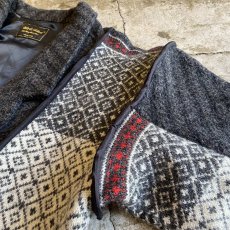 画像8: 【Wiz&Witch】"UNITED" NORDIC KNIT WOOL TAYLOR JACKET / OS (8)