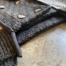 画像11: 【Wiz&Witch】"UNITED" NORDIC KNIT WOOL TAYLOR JACKET / OS (11)