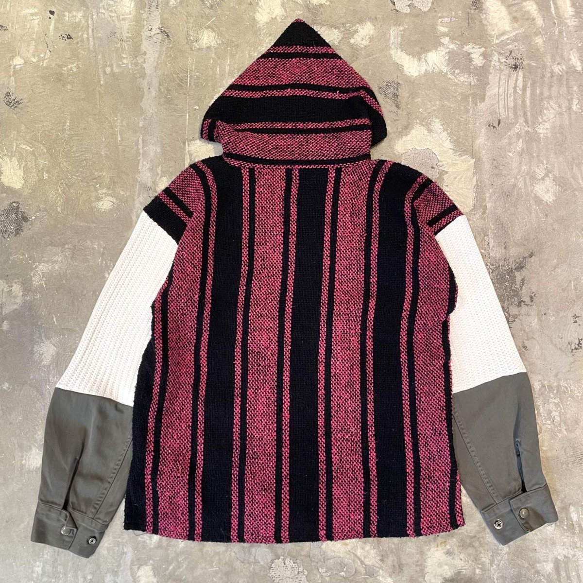 画像2: 【Wiz&Witch】"UNITED" MIX FABRIC MEXICAN PARKA / OS (2)