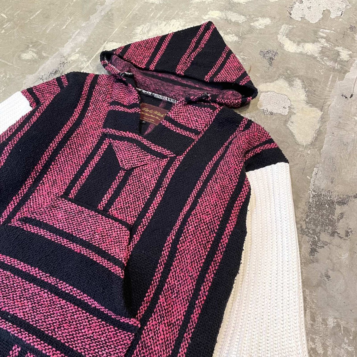 画像4: 【Wiz&Witch】"UNITED" MIX FABRIC MEXICAN PARKA / OS (4)