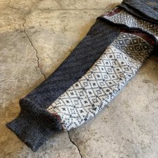 画像5: 【Wiz&Witch】"UNITED" NORDIC KNIT WOOL TAYLOR JACKET / OS (5)