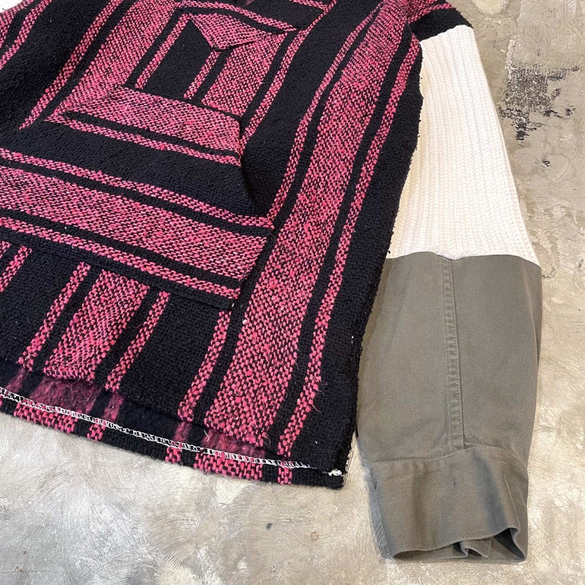 画像6: 【Wiz&Witch】"UNITED" MIX FABRIC MEXICAN PARKA / OS (6)