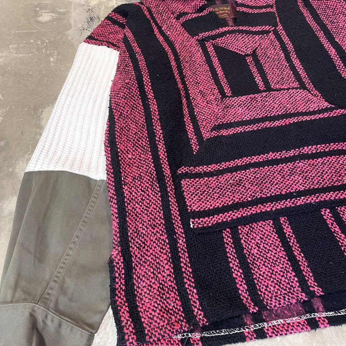 画像5: 【Wiz&Witch】"UNITED" MIX FABRIC MEXICAN PARKA / OS (5)