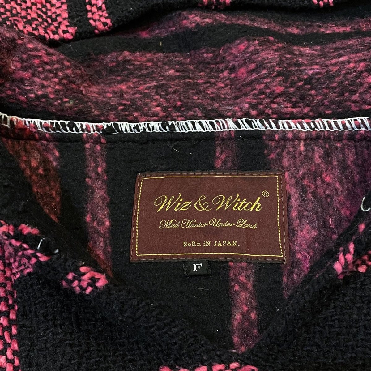 画像10: 【Wiz&Witch】"UNITED" MIX FABRIC MEXICAN PARKA / OS (10)