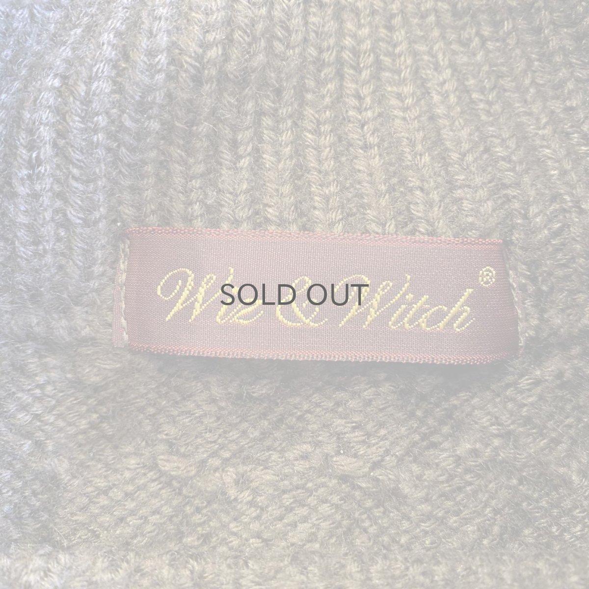 画像12: 【Wiz&Witch】"UNITED" DECORATIVE KNIT / OS (12)