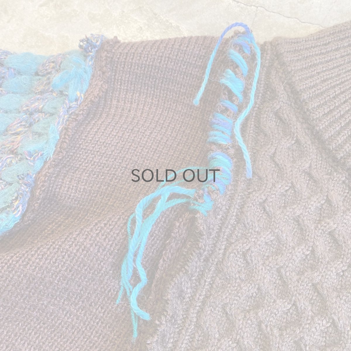 画像6: 【Wiz&Witch】"UNITED" DECORATIVE KNIT / OS (6)