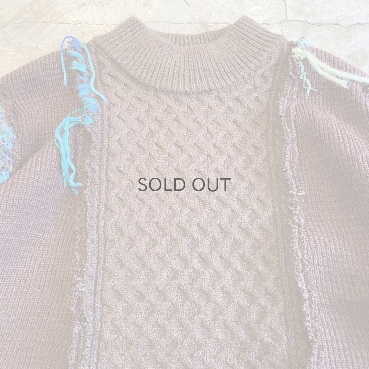 画像4: 【Wiz&Witch】"UNITED" DECORATIVE KNIT / OS (4)