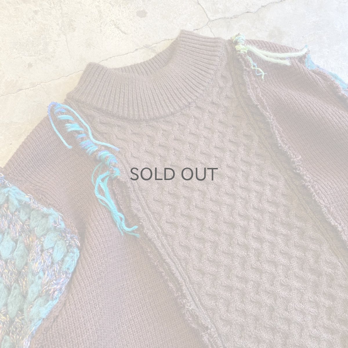 画像3: 【Wiz&Witch】"UNITED" DECORATIVE KNIT / OS (3)