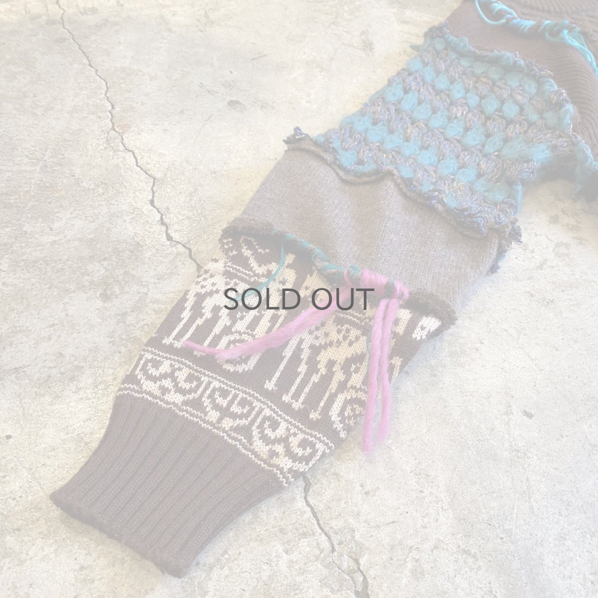 画像8: 【Wiz&Witch】"UNITED" DECORATIVE KNIT / OS (8)