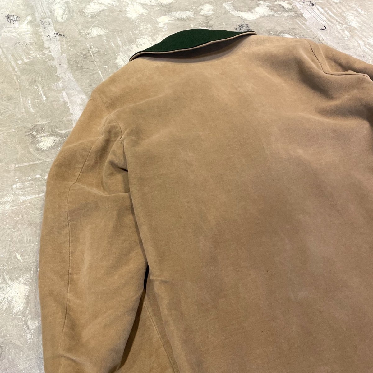 画像11: REVERSIBLE SHAWL COLLAR MIDDLE COAT / Mens L / MADE IN ENGLAND (11)