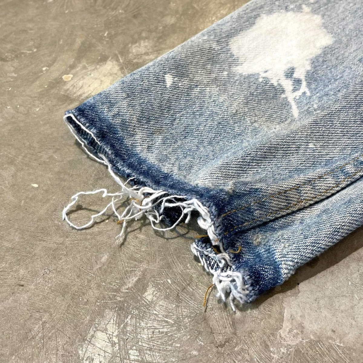 画像8: 【Wiz&Witch】"WANDERER" ZIP UP DENIM JACKET JIMI HENDRIX BACK / OS (8)