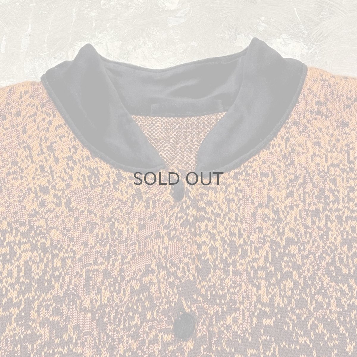 画像10: ART GRAPHIC PATTERN GRADATION COLOR CARDIGAN / Mens M~L (10)