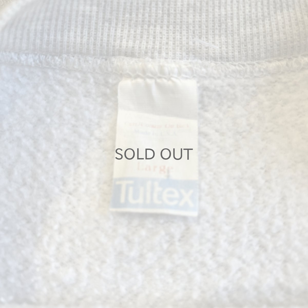 画像10: 80's FRONT COLOR LOGO PRINTED DESIGN L/S SWEAT / Ladies M(L) / MADE IN USA (10)