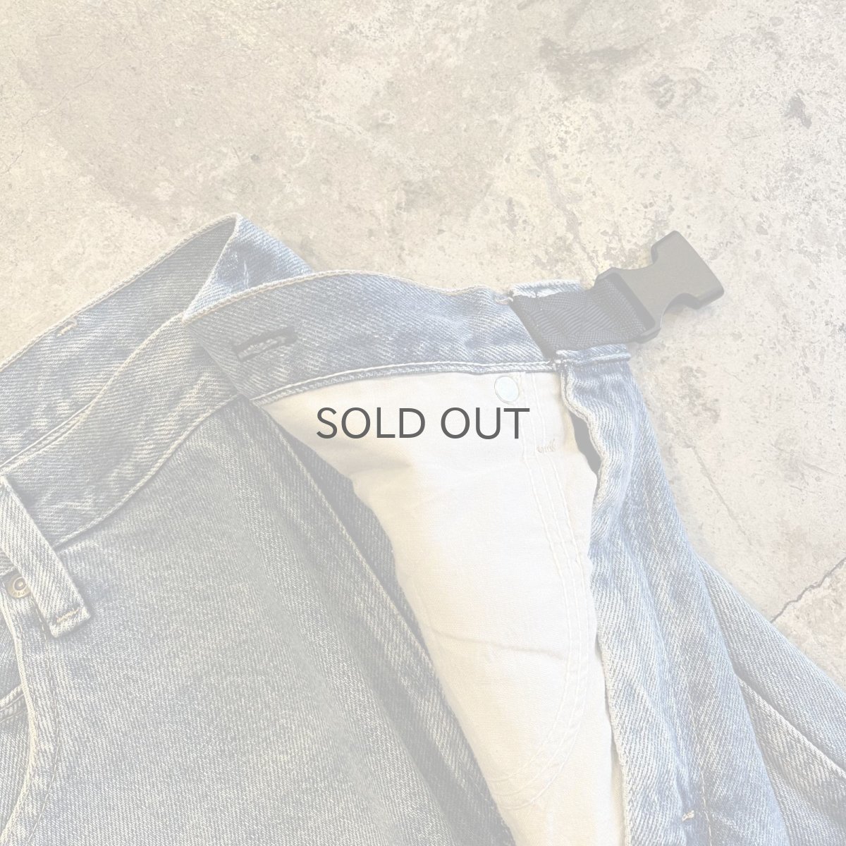 画像9: 【Wiz&Witch】"WEIRD" WRAP FUTURE DENIM PANTS / OS (9)